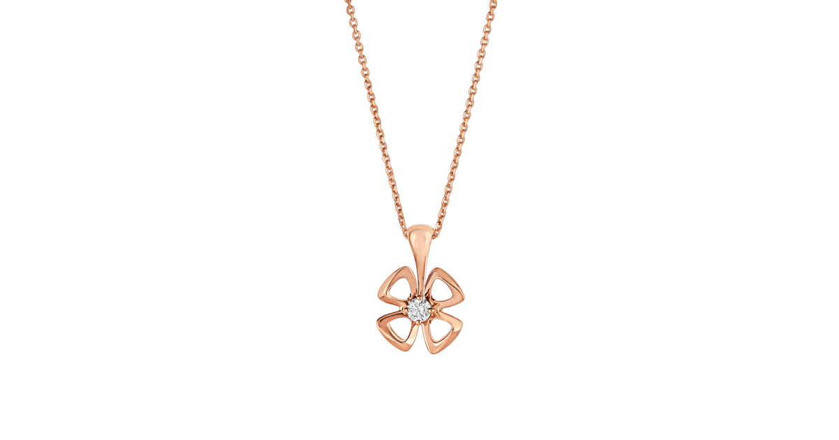 [⭐Lioran]FIOREVER NECKLACE DIAMOND CENTER