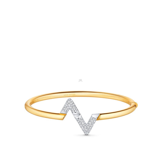 [⭐Lioran]VOLTE UPSITE DOWN GOLD DIAMOND BRACELET
