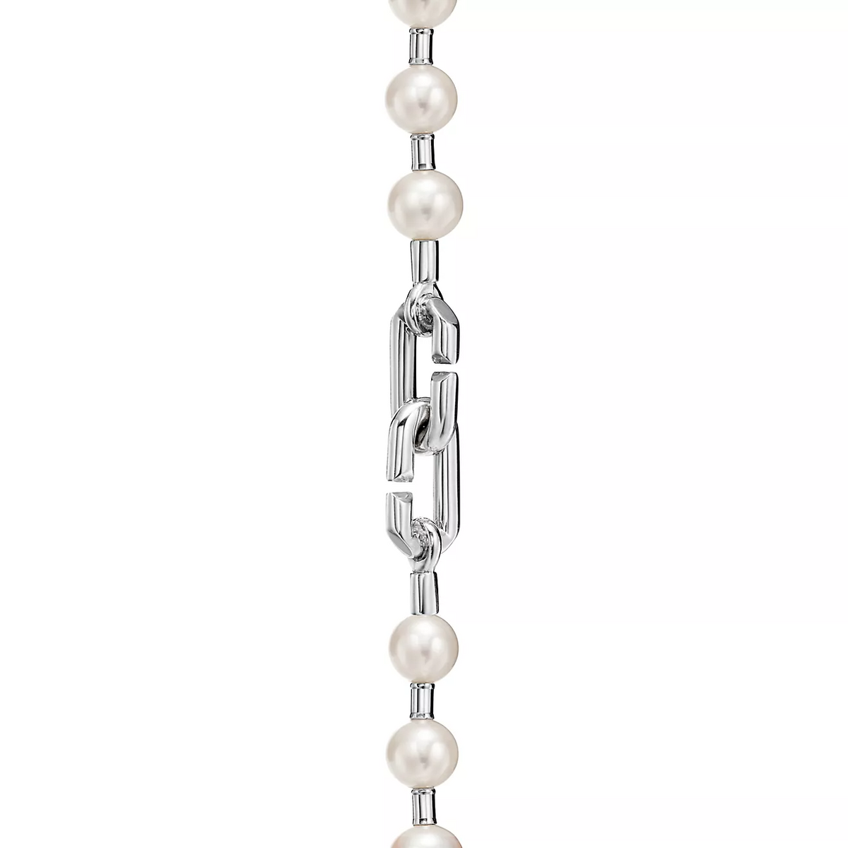 [Lioran]PEARL 7-8MM SILVER BRACELET