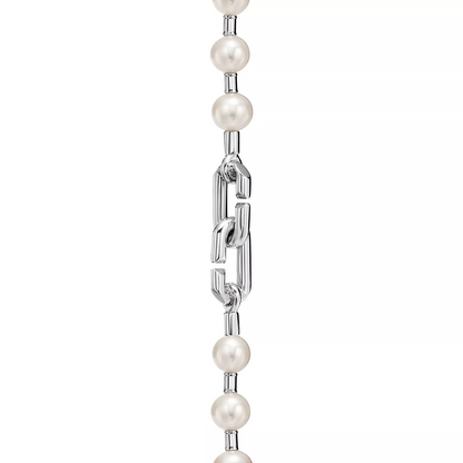 [Lioran]PEARL 7-8MM SILVER BRACELET