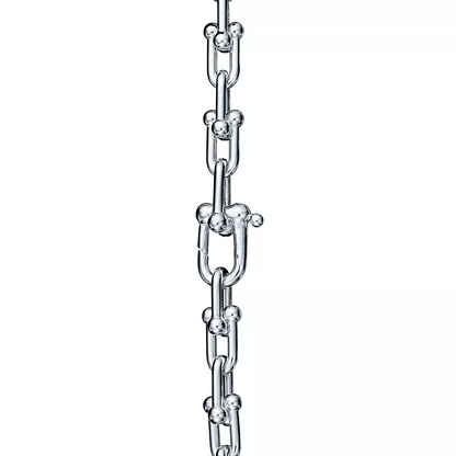 [Lioran]HARDWEAR SMALL LINK 26 MOTIF SILVER BRACELET