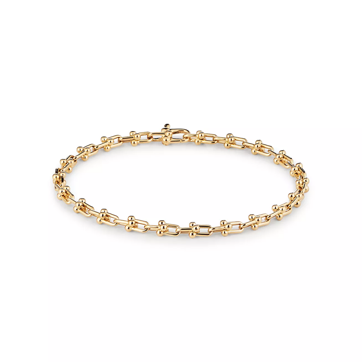 [Lioran]HARDWEAR MICRO LINK 44 MOTIF GOLD BRACELET