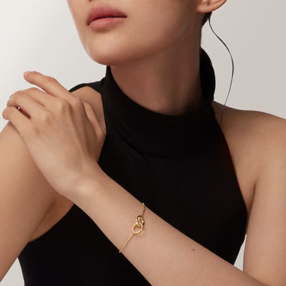 [⭐Lioran]LOVE BRACELET DOUBLE RING