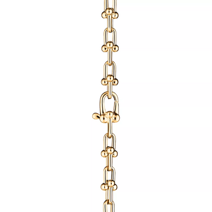 [Lioran]HARDWEAR MICRO LINK 44 MOTIF GOLD BRACELET
