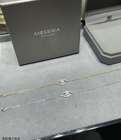 [⭐Lioran]Demo Eye Pave-Set Diamond Bracelet