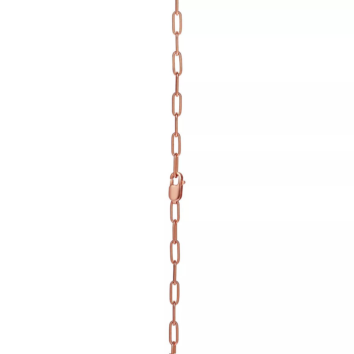 [Lioran]LOCK MEDIUM PENDANT PINK DIAMOND PINK GOLD NECKLACE