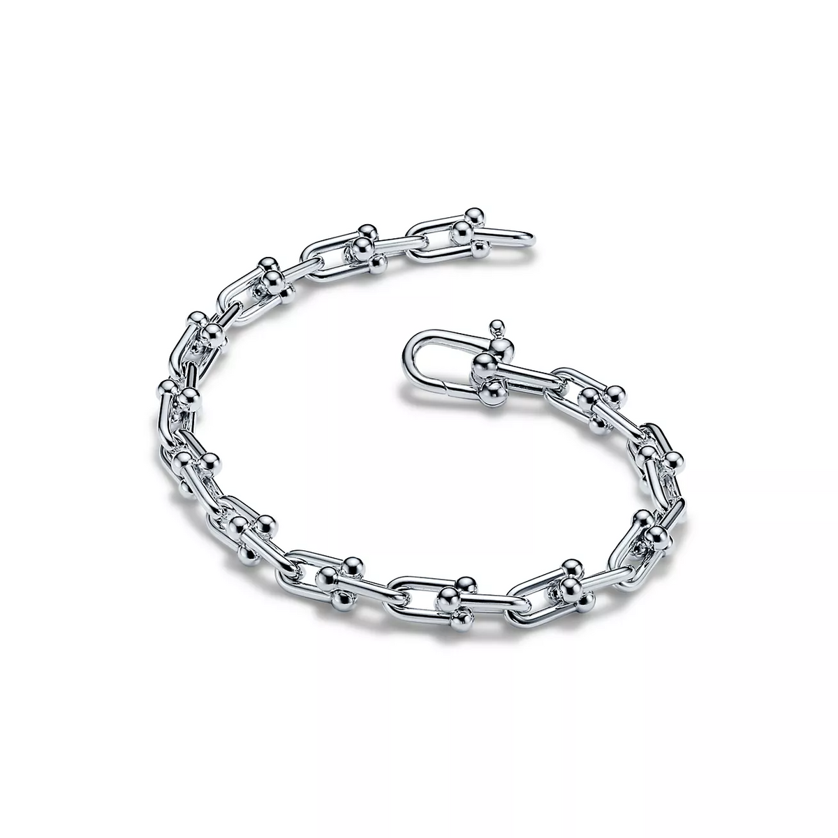[Lioran]HARDWEAR SMALL LINK 26 MOTIF SILVER BRACELET