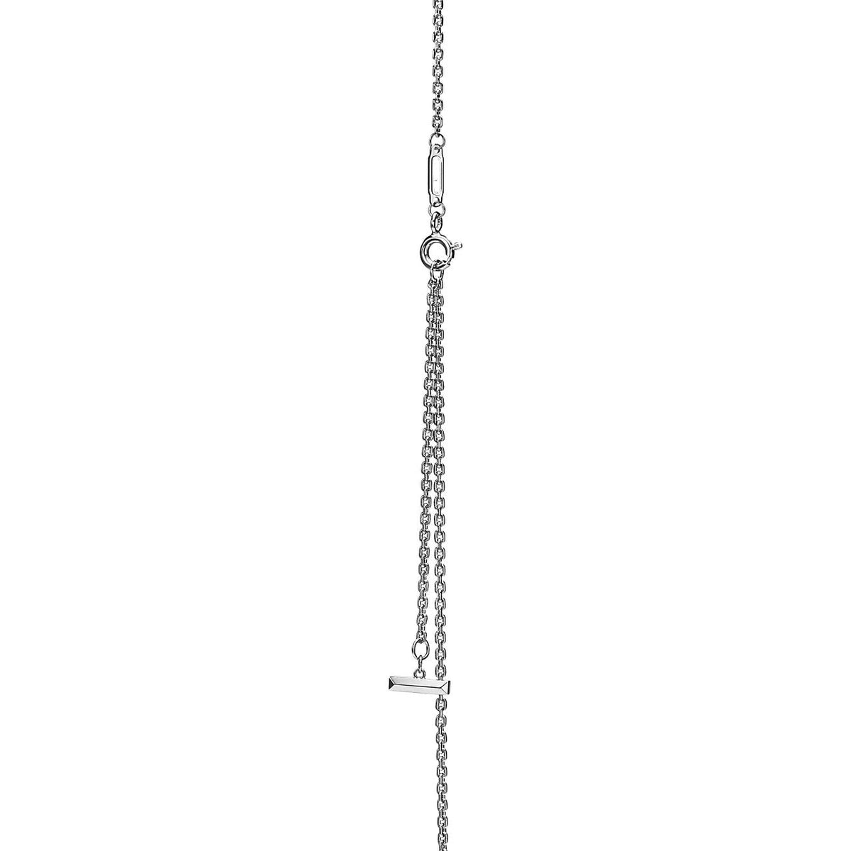 [Lioran]T CIRCLE PENDENT SILVER NECKLACE