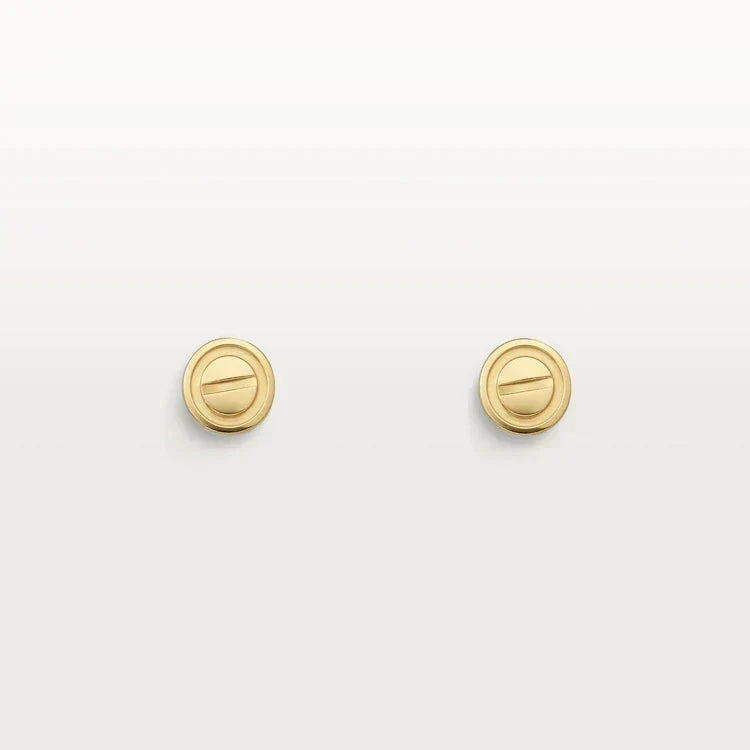 [⭐Lioran]LOVE EARRINGS GOLD 10MM