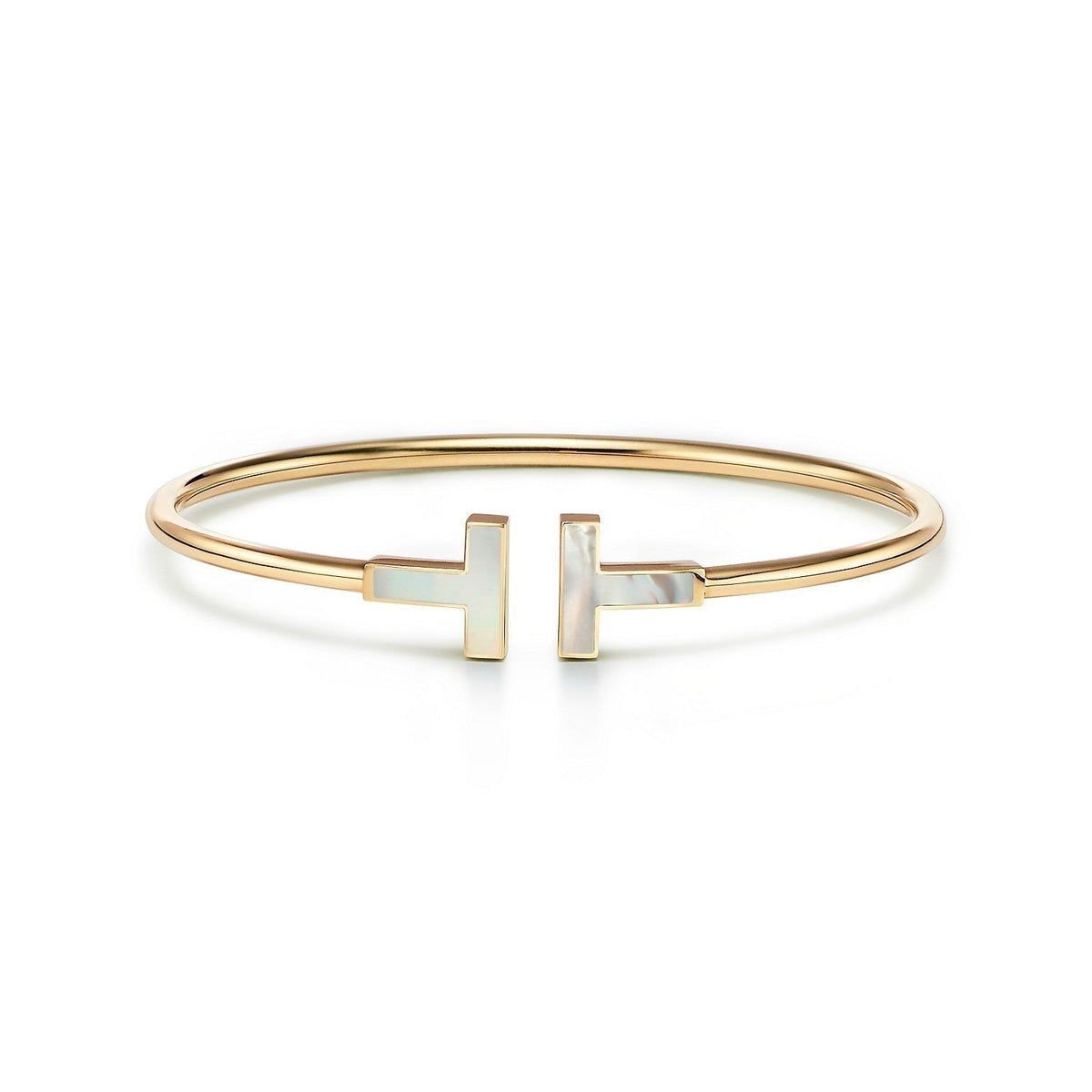 [Lioran]T BRACELET 1.8MM MOP PINK GOLD