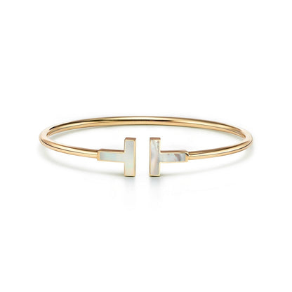 [Lioran]T BRACELET 1.8MM MOP PINK GOLD