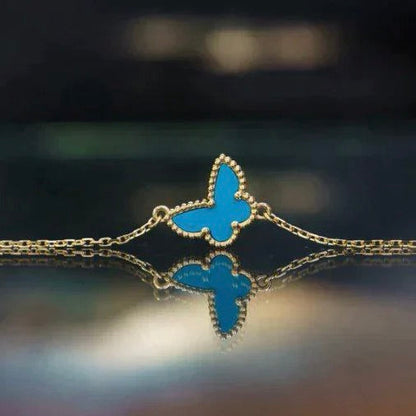[⭐Lioran]BUTTERFLY TURQUOISE BUTTERFLY BRACELET