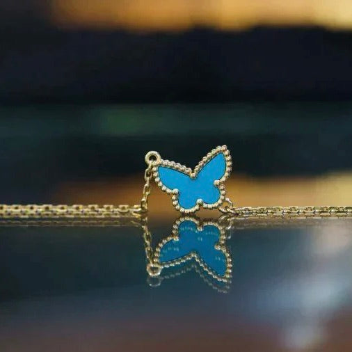 [⭐Lioran]BUTTERFLY TURQUOISE BUTTERFLY BRACELET