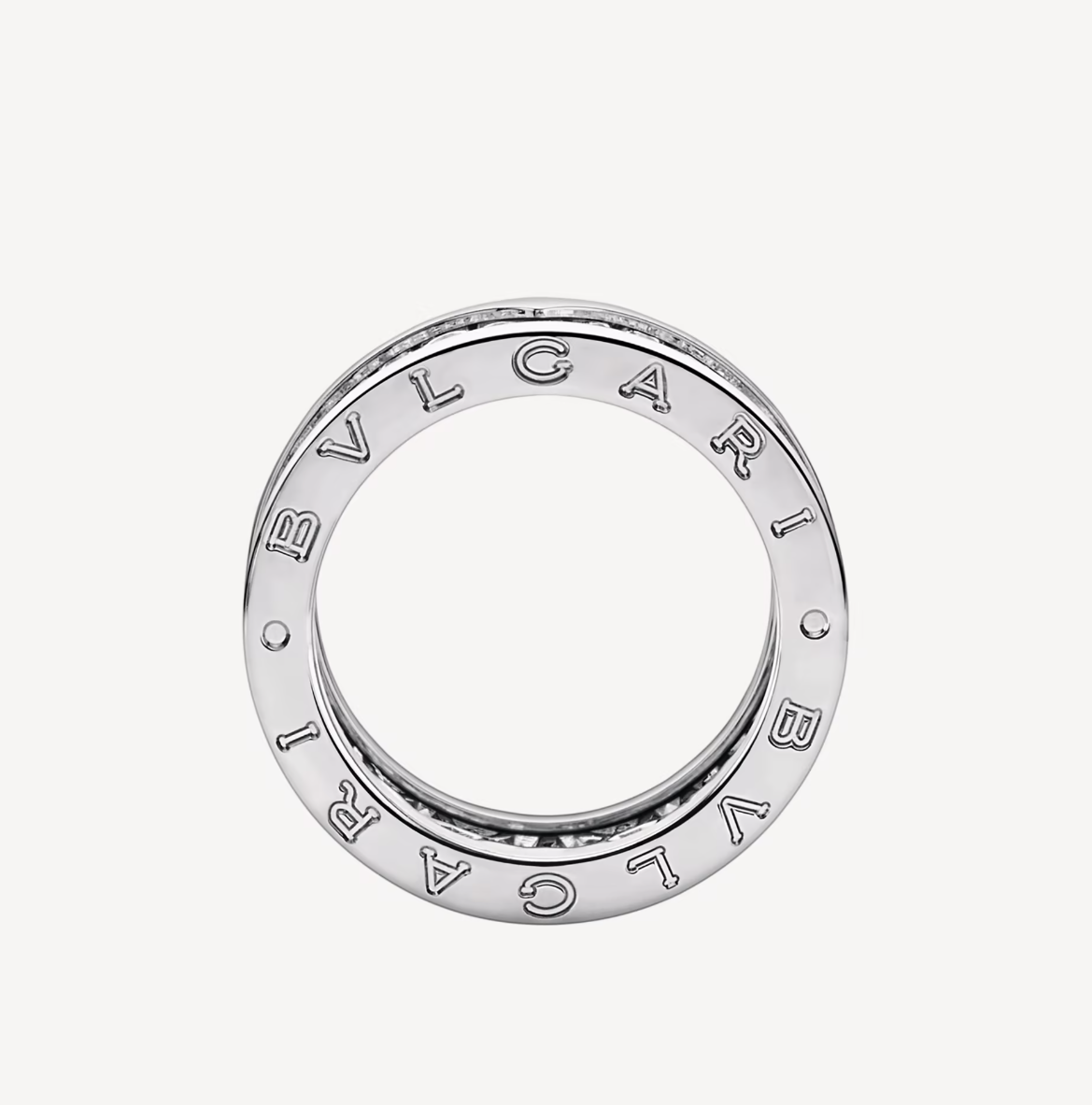 [⭐Lioran]ZERO 1 WITH PAVED DIAMONDS ON THE SPIRAL RING