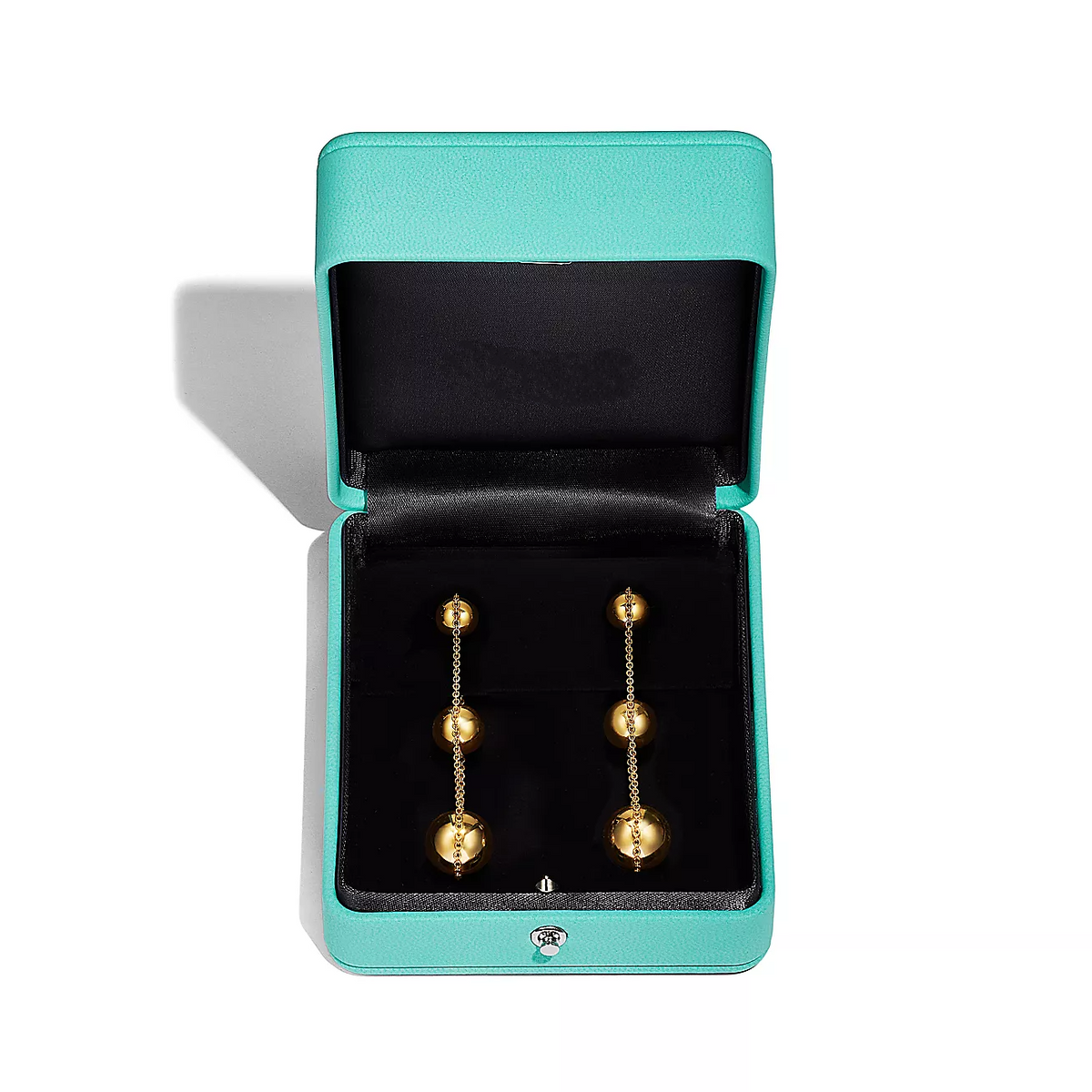 [Lioran]TRIPLE DROP GOLD EARRINGS