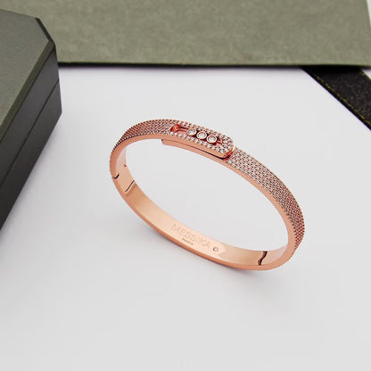 [⭐Lioran]Move Noa Full Pavé Diamond Bangle Bracelet