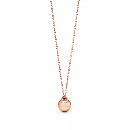 [Lioran]BALL PENDANT 12.75MM NECKLACE