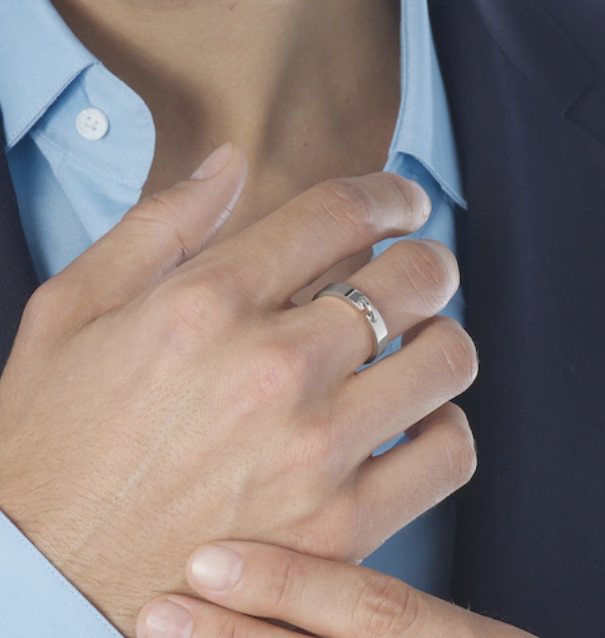 [⭐Lioran]ALLIANCE LIENS VIDENCE 4MM RING