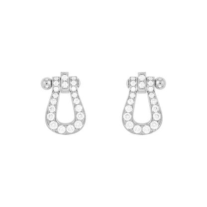 [⭐Lioran]FORCE 10 FULL DIAMOND STUD EARRINGS MINI MODEL