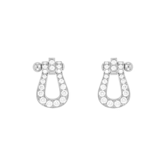[⭐Lioran]FORCE 10 FULL DIAMOND STUD EARRINGS MINI MODEL