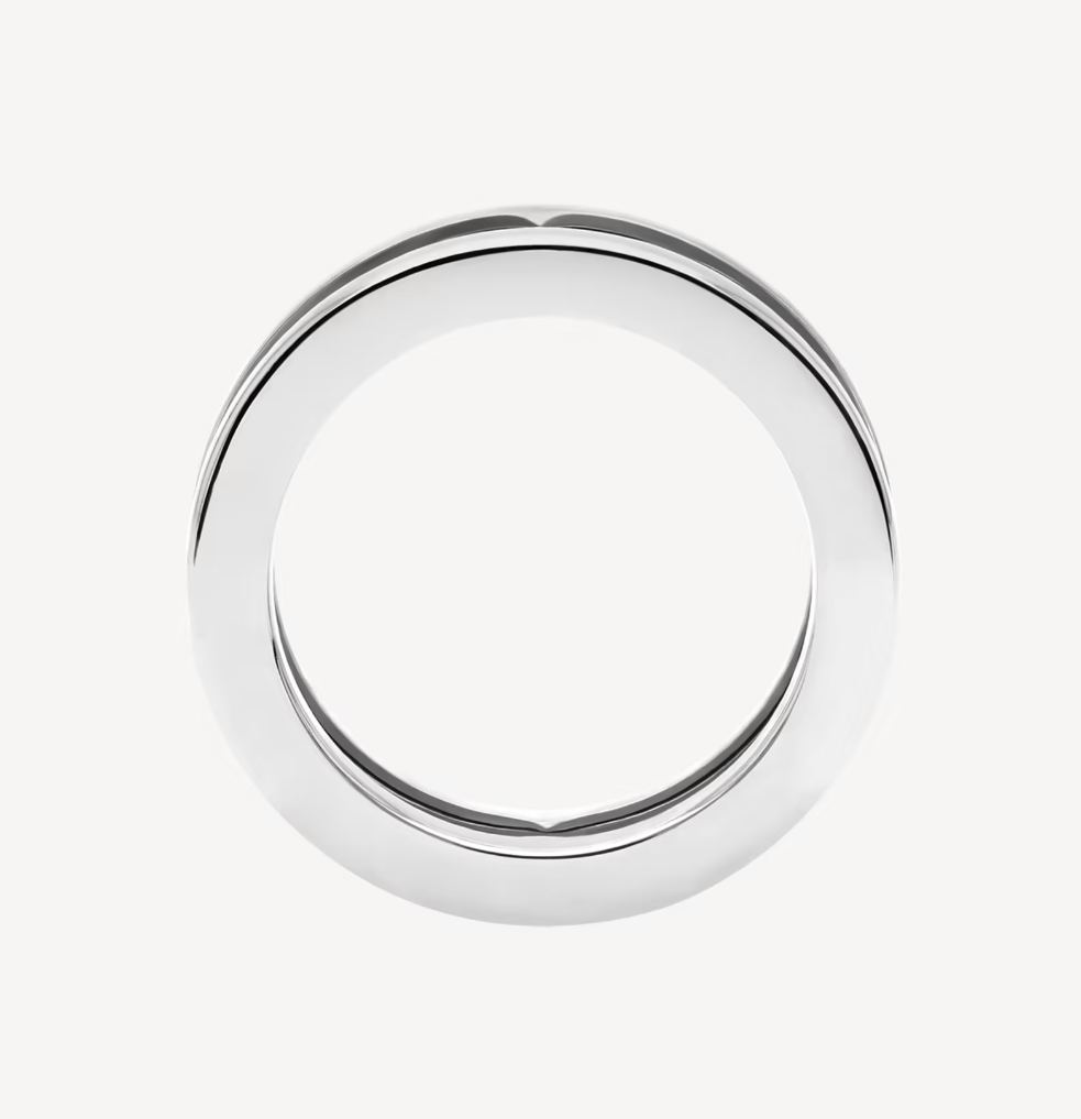 [⭐Lioran]ZERO 1 ONE-BAND WITH OPENWORK LOGO SPIRAL RING