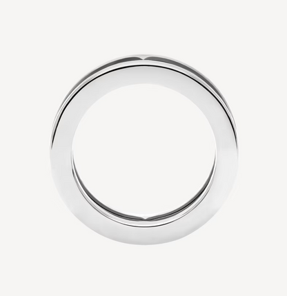 [⭐Lioran]ZERO 1 ONE-BAND WITH OPENWORK LOGO SPIRAL RING