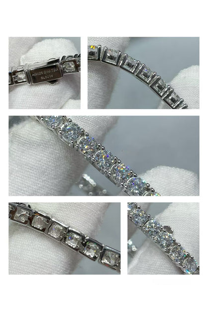 [⭐Lioran jewelrys]TENNIS BRACELET WITH FULL DIAMOND SETTING