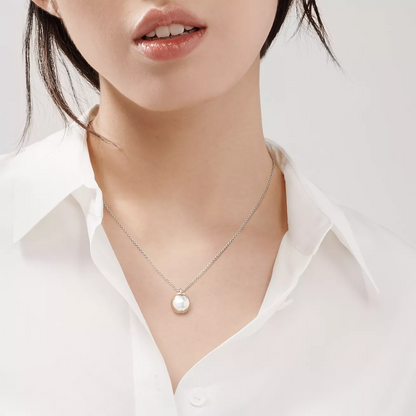 [Lioran]BALL PENDANT 12.75MM NECKLACE