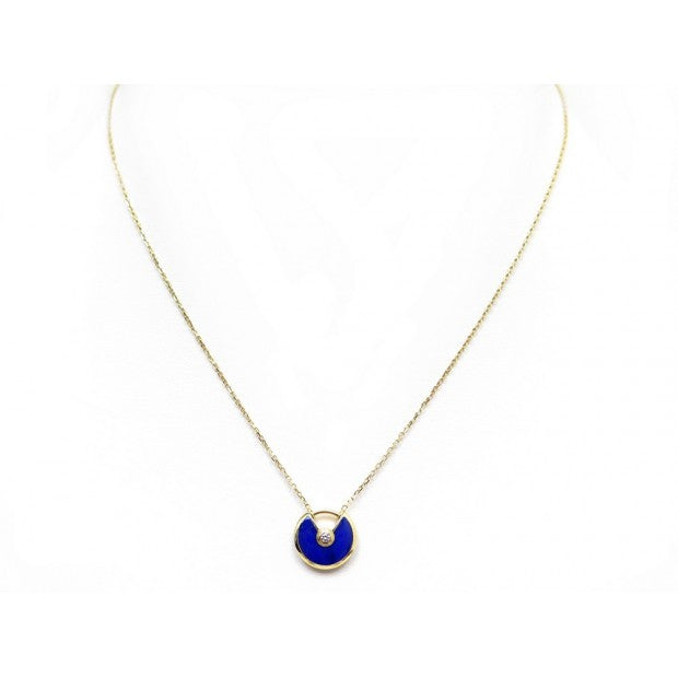 [⭐Lioran]AMULETTE ROSE GOLD AGATE NECKLACE