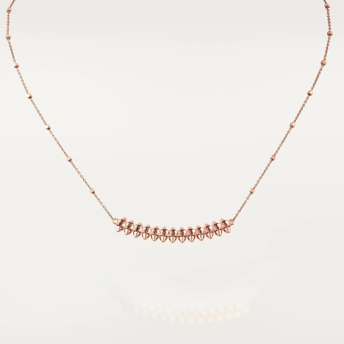 [⭐Lioran]CLASH PINK GOLD NECKLACE