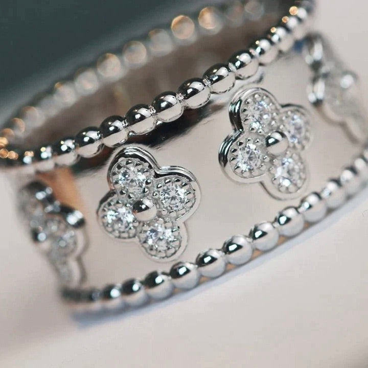 [⭐Lioran]CLOVER KALEIDOSCOPE RING 10MM