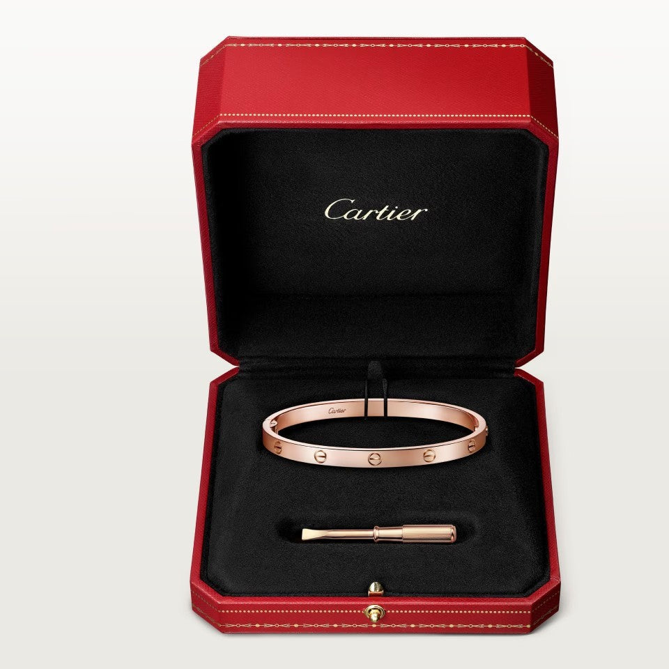 [⭐Lioran]LOVE BRACELET 4.8MM 4 DIAMONDS