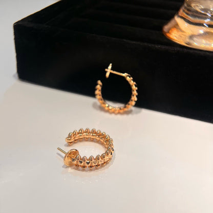 [⭐Lioran]CLASH SMALL HOOP EARRINGS