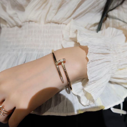 [⭐Lioran]JUSTE BRACELET 3.5MM DIAMONDS