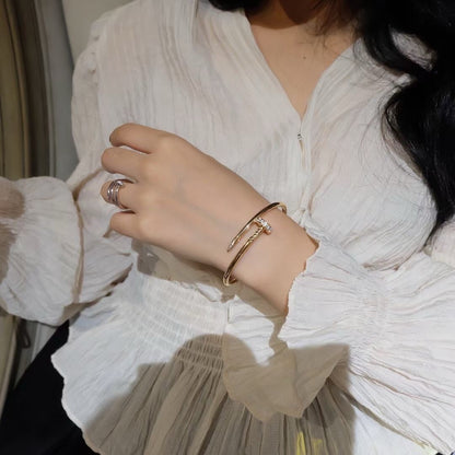 [⭐Lioran]JUSTE BRACELET 3.5MM DIAMONDS