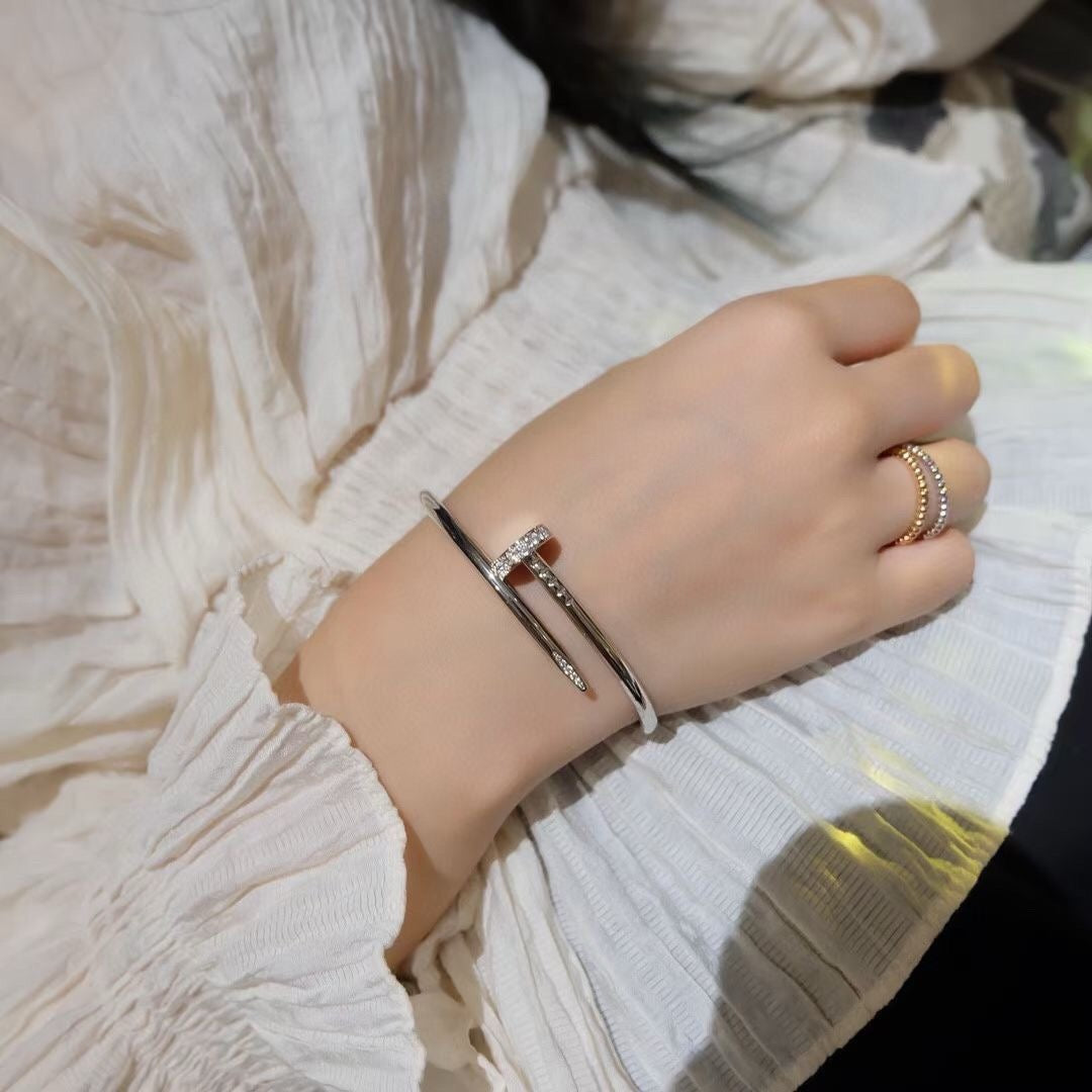 [⭐Lioran]JUSTE BRACELET 3.5MM DIAMONDS