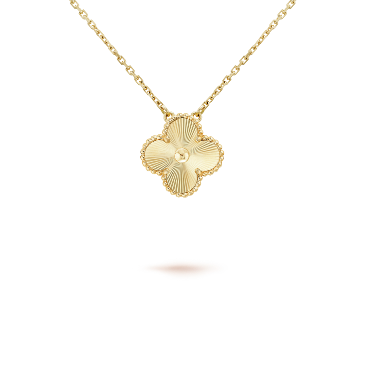 [⭐Lioran]CLOVER 15MM LASER NECKLACE