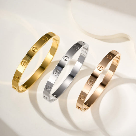 [⭐Lioran]LOVE BRACELET 6.1MM NO DIAMONDS