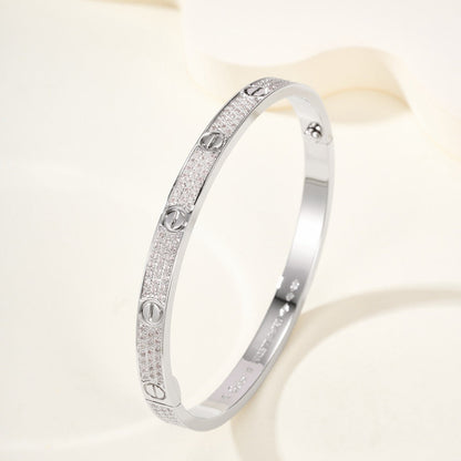 [⭐Lioran]LOVE BRACELET 4.8MM DIAMOND-PAVED