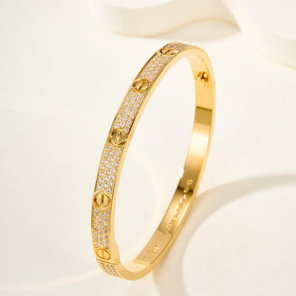 [⭐Lioran]LOVE BRACELET 4.8MM DIAMOND-PAVED