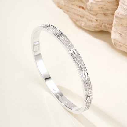 [⭐Lioran]LOVE BRACELET 4.8MM DIAMOND-PAVED