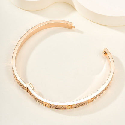 [⭐Lioran]LOVE BRACELET 4.8MM DIAMOND-PAVED