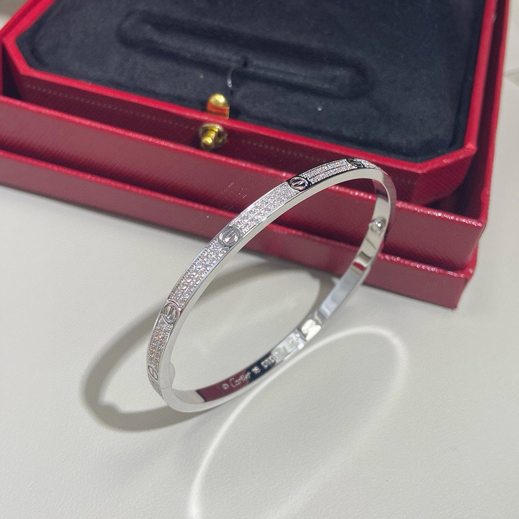 [⭐Lioran]LOVE BRACELET 3.65MM DIAMOND-PAVED