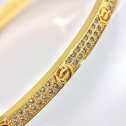 [⭐Lioran]LOVE BRACELET 3.65MM DIAMOND-PAVED