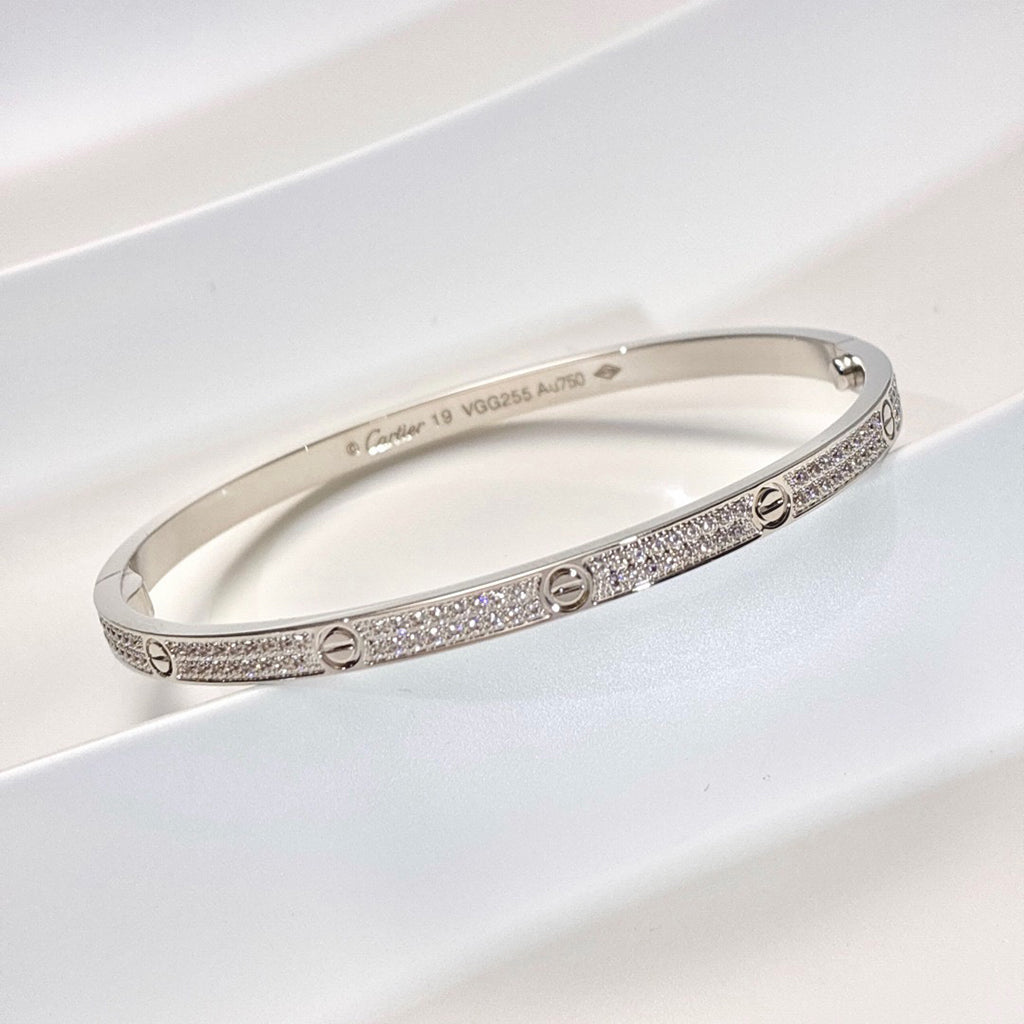 [⭐Lioran]LOVE BRACELET 3.65MM DIAMOND-PAVED