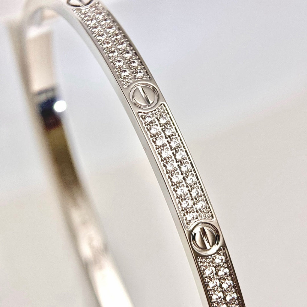 [⭐Lioran]LOVE BRACELET 3.65MM DIAMOND-PAVED
