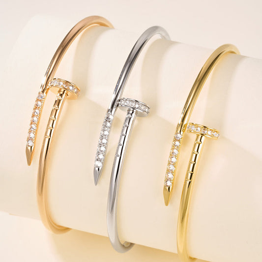 [⭐Lioran]JUSTE BRACELET 2.5MM DIAMONDS