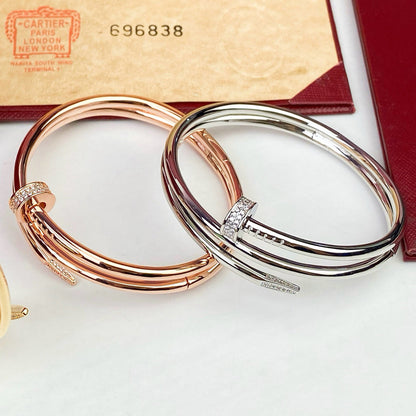 [⭐Lioran]JUSTE BRACELET 3.5MM DOUBLE ROW DIAMOND