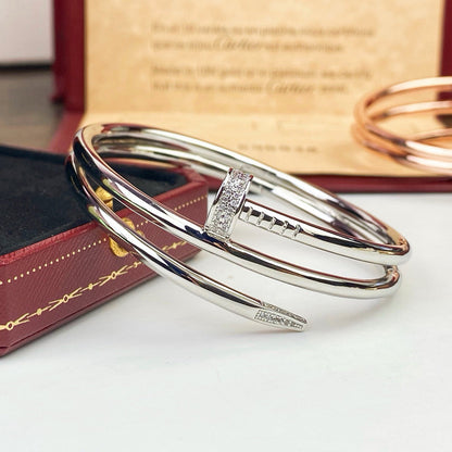 [⭐Lioran]JUSTE BRACELET 3.5MM DOUBLE ROW DIAMOND