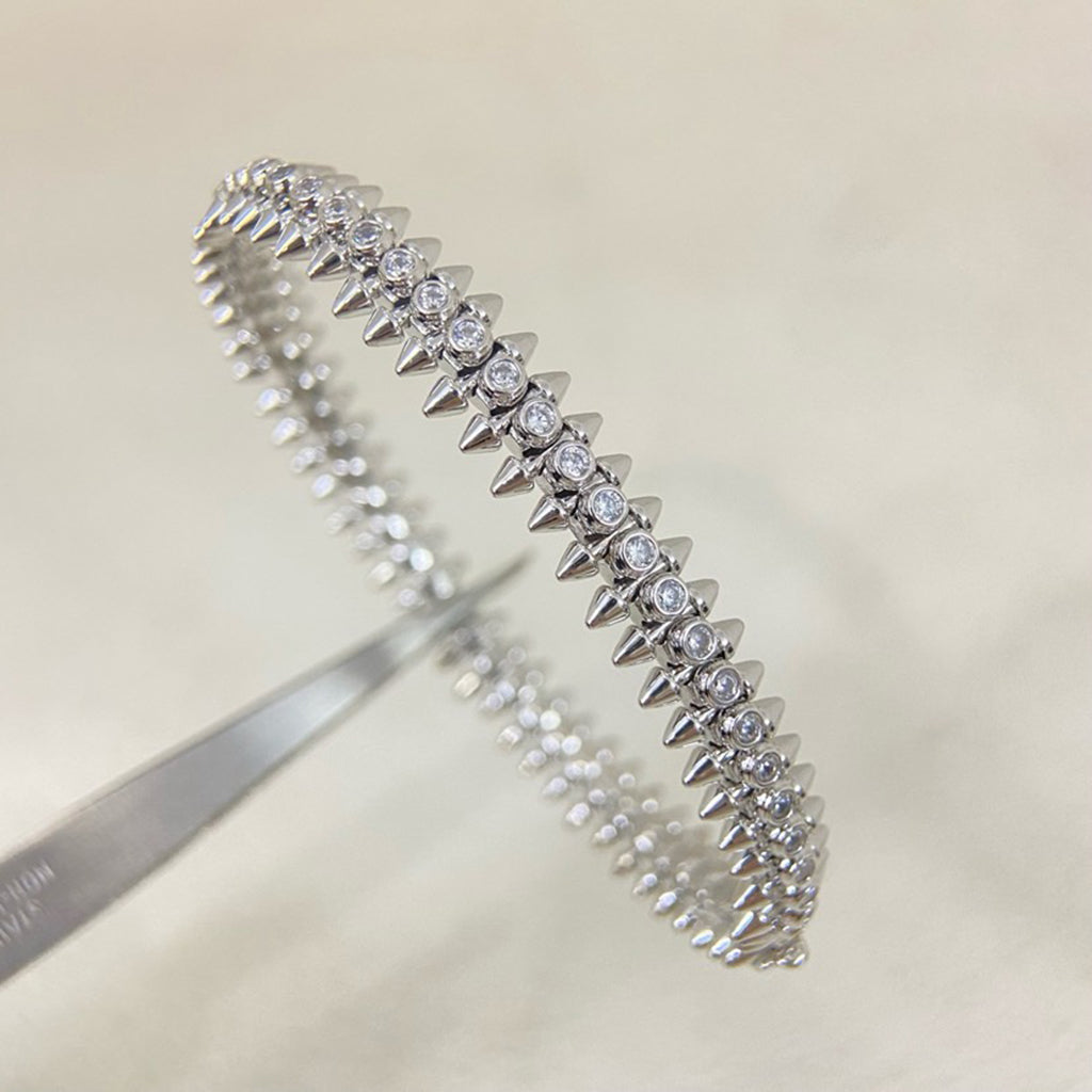 [⭐Lioran]CLASH  BRACELET 8MM DIAMONDS